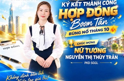 LẠI LÀ NỮ TƯỚNG SGGL ĐÂY! – THÁNG 10 TIẾP TỤC BỨT PHÁ!